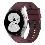Curea smartwatch Techsuit Watchband 22mm (W026) compatibil cu Huawei Watch GT 2 (46mm)/GT 2 Pro/GT 3 Pro (46mm)/Ultimate, Xiaomi Watch S1, Burgundy
