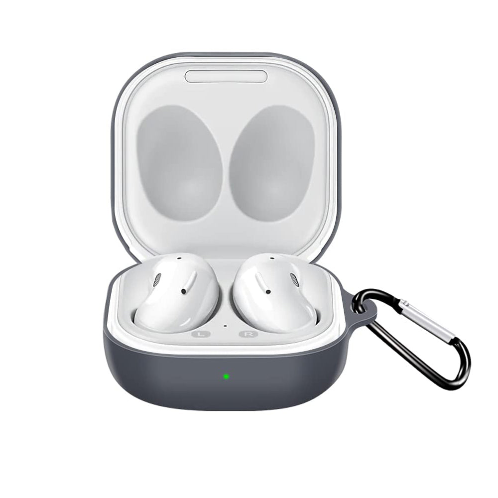 Casti Techsuit Silicone Case, for Samsung Galaxy Buds FE / 2 Pro / 2 / Live / Pro, Smooth Ultrathin Material, Negru