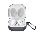 Casti Techsuit Silicone Case, for Samsung Galaxy Buds FE / 2 Pro / 2 / Live / Pro, Smooth Ultrathin Material, Negru