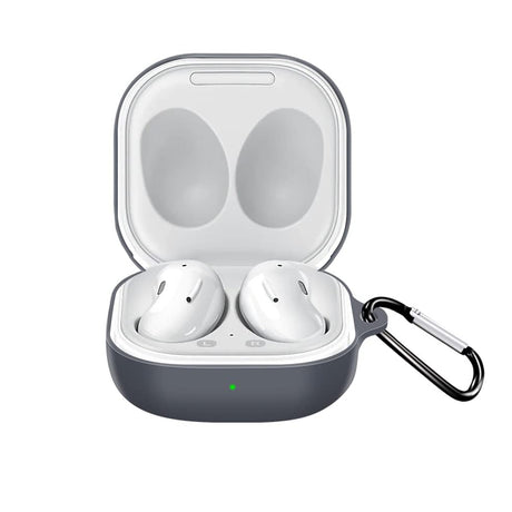 Casti Techsuit Silicone Case, for Samsung Galaxy Buds FE / 2 Pro / 2 / Live / Pro, Smooth Ultrathin Material, Negru