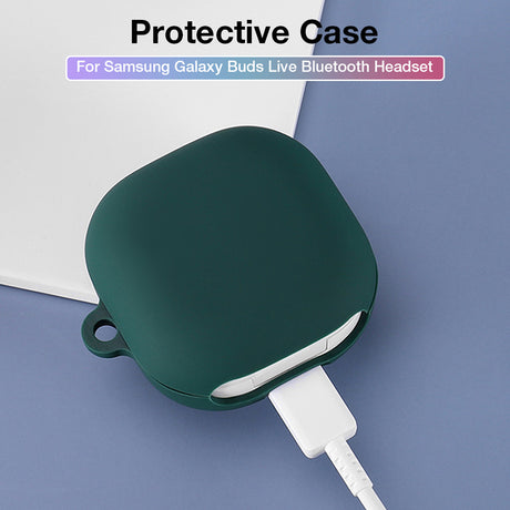 Casti Techsuit Silicone Case, for Samsung Galaxy Buds FE / 2 Pro / 2 / Live / Pro, Smooth Ultrathin Material, Negru