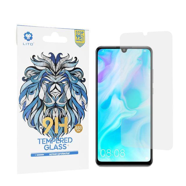 Folie de protectie Lito 2.5D Classic Glass compatibil cu Huawei P30 lite / P30 lite New Edition, Transparent