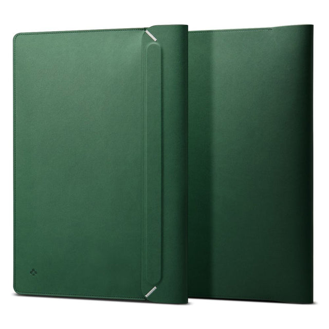 Geanta Spigen Valentinus Sleeve (AFA06420), for Laptop 15 - , Jeju Green