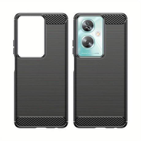 Husa de protectie Techsuit Carbon Silicone compatibil cu Oppo A79 5G / OnePlus Nord N30 SE, Negru