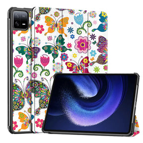Husa de protectie tableta Techsuit FoldPro compatibil cu Xiaomi Pad 6 / Pad 6 Pro, Butterfly