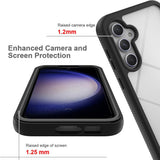 Folie de protectie Techsuit Defense360 Pro + compatibil cu Samsung Galaxy S24 Plus, Negru