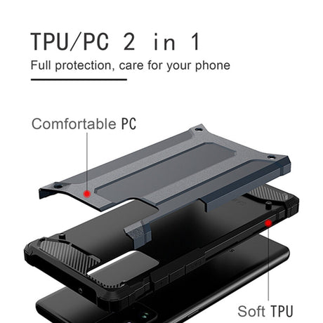 Husa de protectie Techsuit Hybrid Armor compatibil cu Samsung Galaxy S24 Ultra, Negru