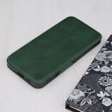 Husa de protectie Techsuit Safe Wallet Plus compatibil cu Samsung Galaxy S24 Plus, Verde