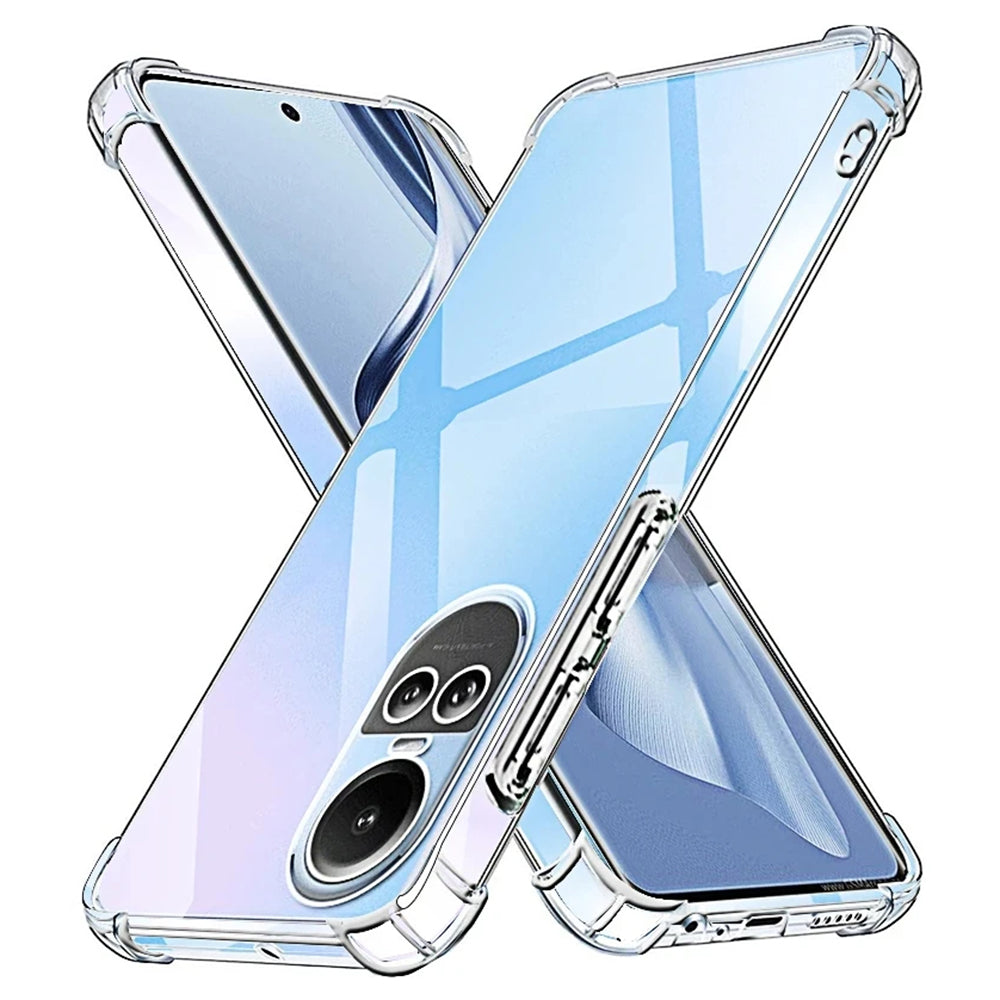 Husa de protectie Techsuit Shockproof Clear Silicone compatibil cu Oppo Reno10 / Reno10 Pro, Transparent