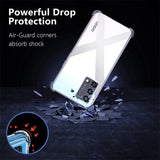 Husa de protectie Techsuit Shockproof Clear Silicone compatibil cu Oppo Reno10 / Reno10 Pro, Transparent