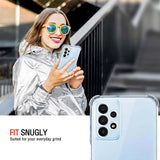 Husa de protectie Techsuit Shockproof Clear Silicone compatibil cu Samsung Galaxy A23 4G / A23 5G, Transparent