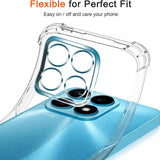 Husa de protectie Techsuit Shockproof Clear Silicone compatibil cu Honor X8a, Transparent