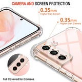 Husa de protectie Techsuit Shockproof Clear Silicone compatibil cu Samsung Galaxy S22 5G, Transparent