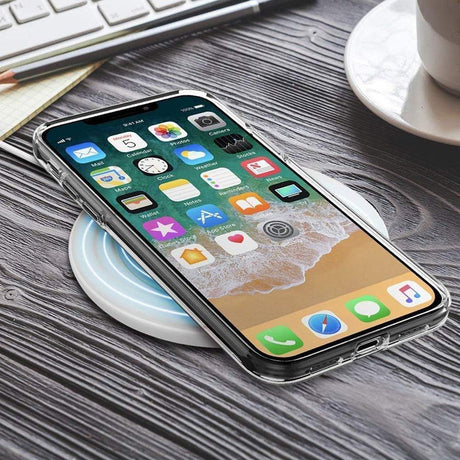 Husa de protectie Techsuit Shockproof Clear Silicone compatibil cu iPhone XR, Transparent