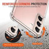 Husa de protectie Techsuit Shockproof Clear Silicone compatibil cu Samsung Galaxy S21 FE 5G, Transparent