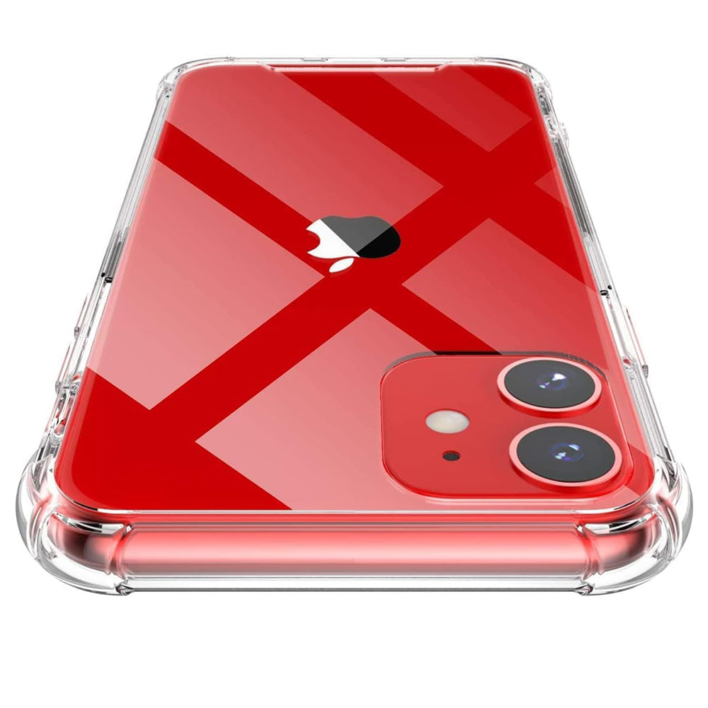 Husa de protectie Techsuit Shockproof Clear Silicone compatibil cu iPhone 12 mini, Transparent