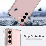 Husa de protectie Techsuit Shockproof Clear Silicone compatibil cu Samsung Galaxy S21 5G, Transparent