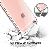 Husa de protectie Techsuit Shockproof Clear Silicone compatibil cu iPhone 5/ iPhone 5s/ iPhone SE, Transparent