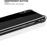 Husa de protectie Techsuit Shockproof Clear Silicone compatibil cu iPhone XS Max, Transparent