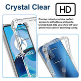 Husa de protectie Techsuit Shockproof Clear Silicone compatibil cu Motorola Moto G54, Transparent