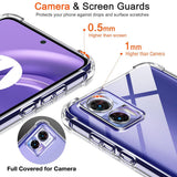 Husa de protectie Techsuit Shockproof Clear Silicone compatibil cu Motorola Edge 30 Neo, Transparent