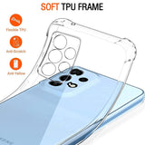 Husa de protectie Techsuit Shockproof Clear Silicone compatibil cu Samsung Galaxy A33 5G, Transparent