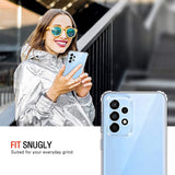 Husa de protectie Techsuit Shockproof Clear Silicone compatibil cu Samsung Galaxy A33 5G, Transparent