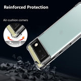 Husa de protectie Techsuit Shockproof Clear Silicone compatibil cu Google Pixel 6 Pro, Transparent