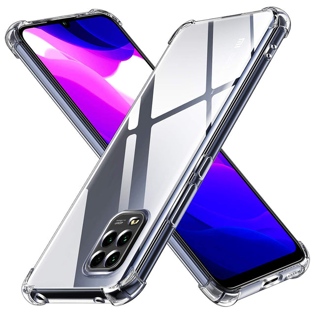 Husa de protectie Techsuit Shockproof Clear Silicone compatibil cu Xiaomi Mi 10 Lite, Transparent