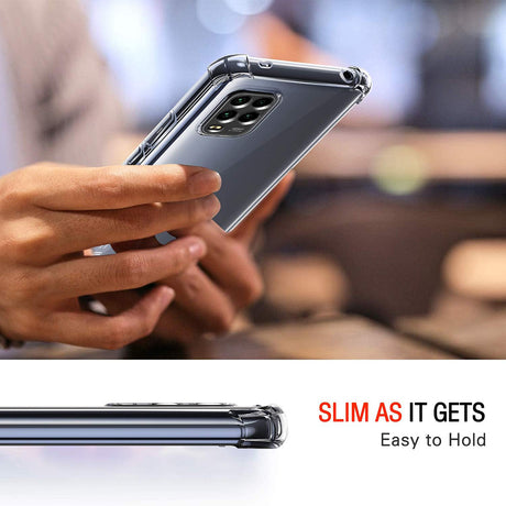 Husa de protectie Techsuit Shockproof Clear Silicone compatibil cu Xiaomi Mi 10 Lite, Transparent