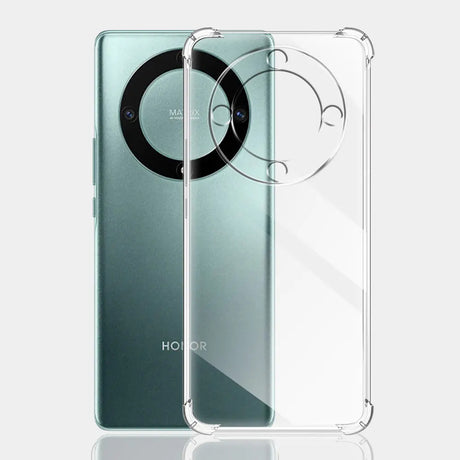 Husa de protectie Techsuit Shockproof Clear Silicone compatibil cu Honor X9a, Transparent