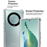 Husa de protectie Techsuit Shockproof Clear Silicone compatibil cu Honor Magic5 Lite, Transparent