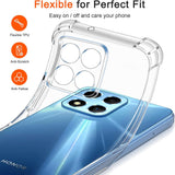 Husa de protectie Techsuit Shockproof Clear Silicone compatibil cu Honor X6 / X8 5G / 70 Lite, Transparent