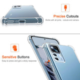 Husa de protectie Techsuit Shockproof Clear Silicone compatibil cu Xiaomi 12T / 12T Pro, Transparent