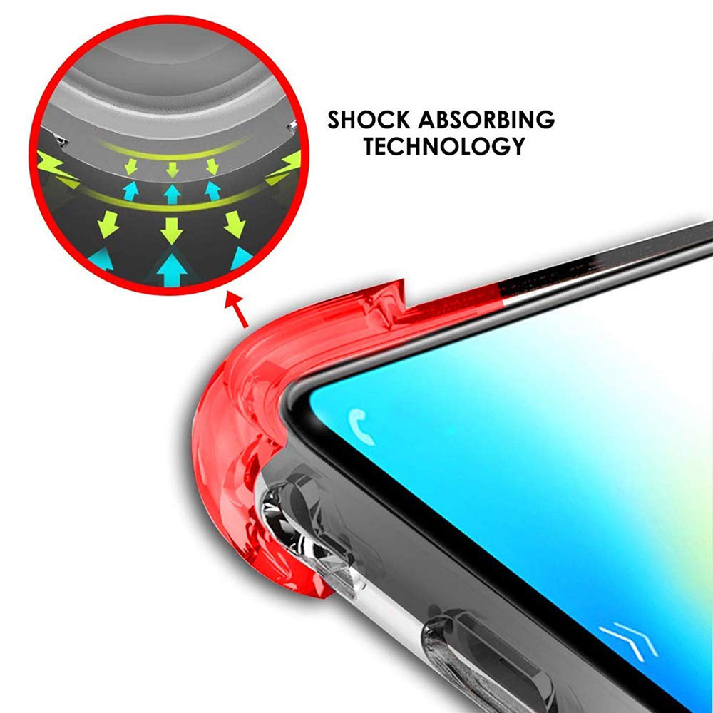 Husa de protectie Techsuit Shockproof Clear Silicone compatibil cu Xiaomi Redmi 9C / Redmi 9C NFC, Transparent