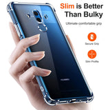 Husa de protectie Techsuit Shockproof Clear Silicone compatibil cu Huawei Mate 10 Pro, Transparent