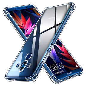 Husa de protectie Techsuit Shockproof Clear Silicone compatibil cu Huawei Mate 10 Pro, Transparent
