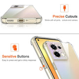 Husa de protectie Techsuit Shockproof Clear Silicone compatibil cu Oppo Reno8, Transparent