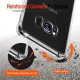 Husa de protectie Techsuit Shockproof Clear Silicone compatibil cu Samsung Galaxy S8 Plus, Transparent