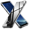 Husa de protectie Techsuit Shockproof Clear Silicone compatibil cu Samsung Galaxy S8 Plus, Transparent