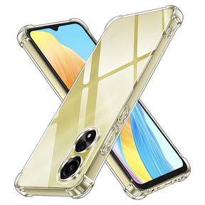 Husa de protectie Techsuit Shockproof Clear Silicone compatibil cu Oppo A38 / A18, Transparent