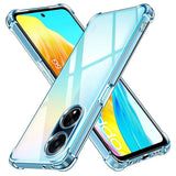 Husa de protectie Techsuit Shockproof Clear Silicone compatibil cu Oppo A98 5G, Transparent