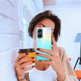 Husa de protectie Techsuit Shockproof Clear Silicone compatibil cu Oppo A98 5G, Transparent