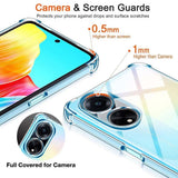 Husa de protectie Techsuit Shockproof Clear Silicone compatibil cu Oppo A98 5G, Transparent