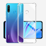 Husa de protectie Techsuit Shockproof Clear Silicone compatibil cu Huawei P30 Lite / P30 Lite New Edition, Transparent
