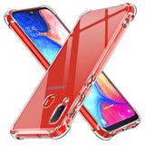 Husa de protectie Techsuit Shockproof Clear Silicone compatibil cu Samsung Galaxy A20e, Transparent