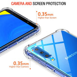 Husa de protectie Techsuit Shockproof Clear Silicone compatibil cu Samsung Galaxy A7 2018, Transparent
