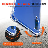 Husa de protectie Techsuit Shockproof Clear Silicone compatibil cu Samsung Galaxy A7 2018, Transparent