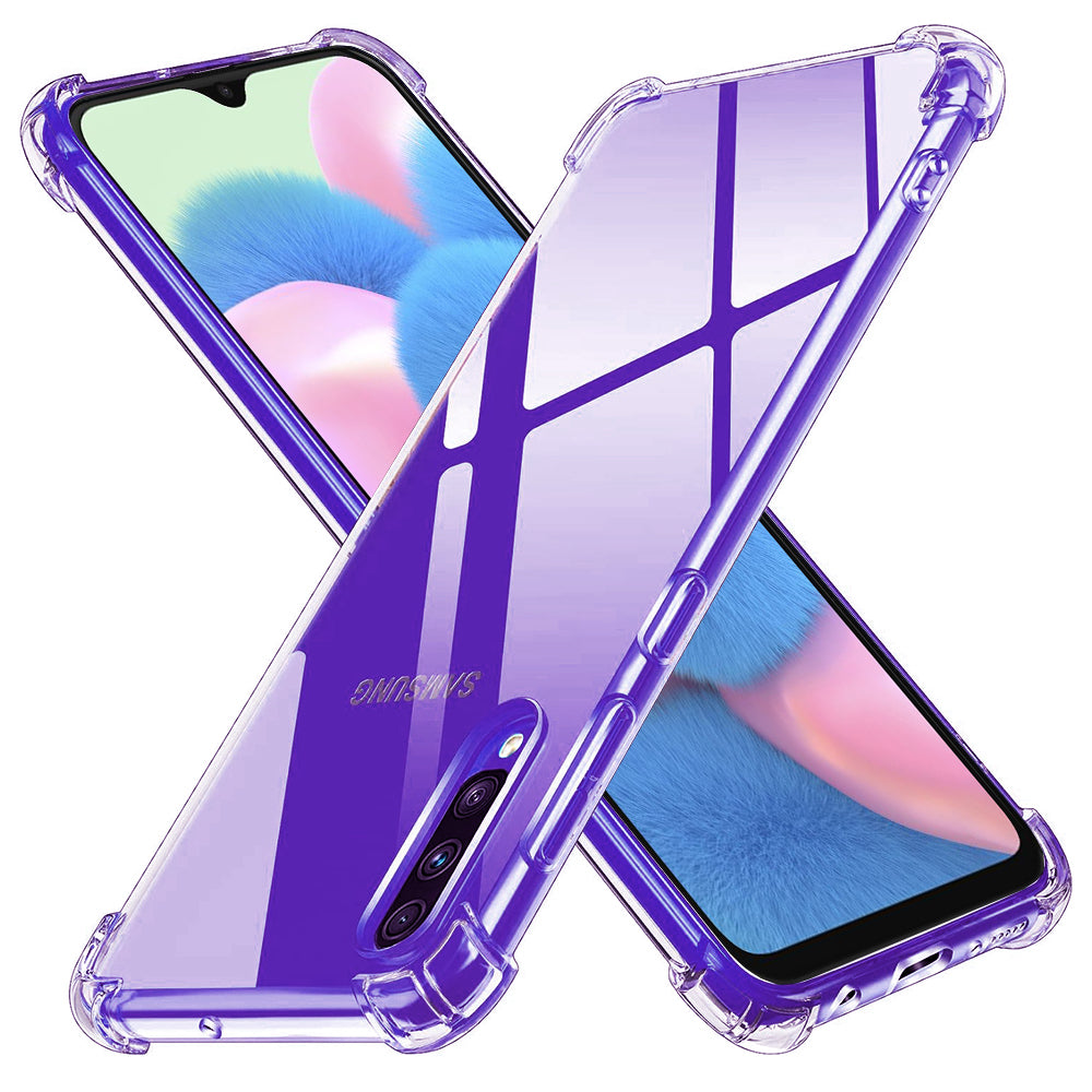 Husa de protectie Techsuit Shockproof Clear Silicone compatibil cu Samsung Galaxy A30s / A50 / A50s, Transparent