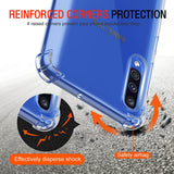 Husa de protectie Techsuit Shockproof Clear Silicone compatibil cu Samsung Galaxy A30s / A50 / A50s, Transparent